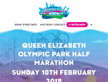 Tablet Screenshot of londonhalf.com